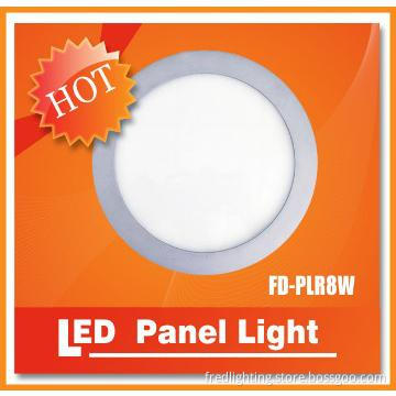 8 inch round led panel light